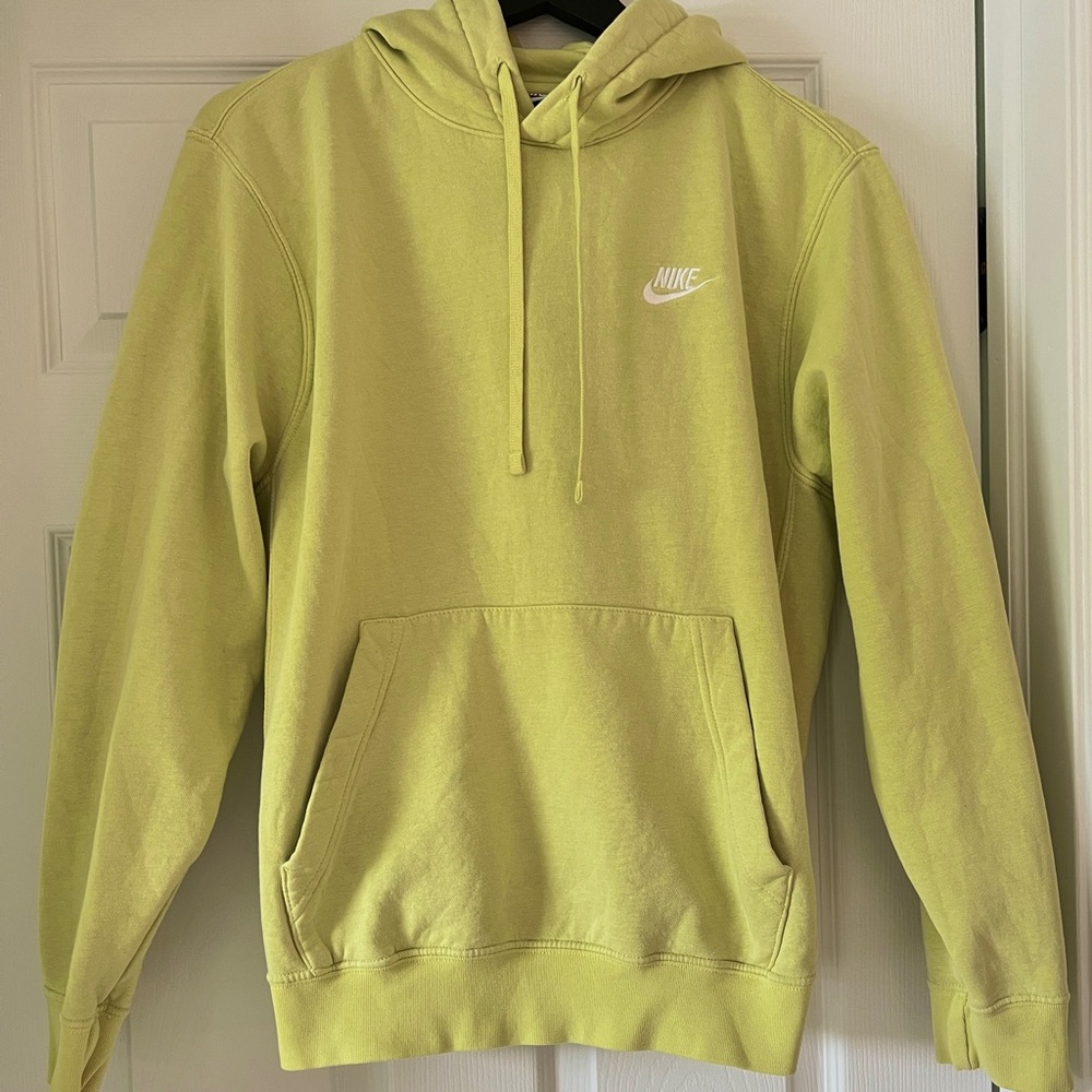 Nike Unisex Lime Green Hoodie